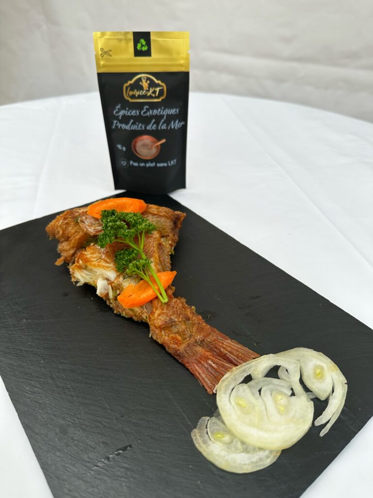 Epices exotiques produits de la mer