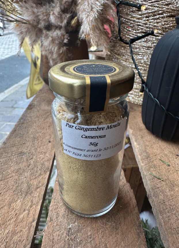 pur gingembre moulu